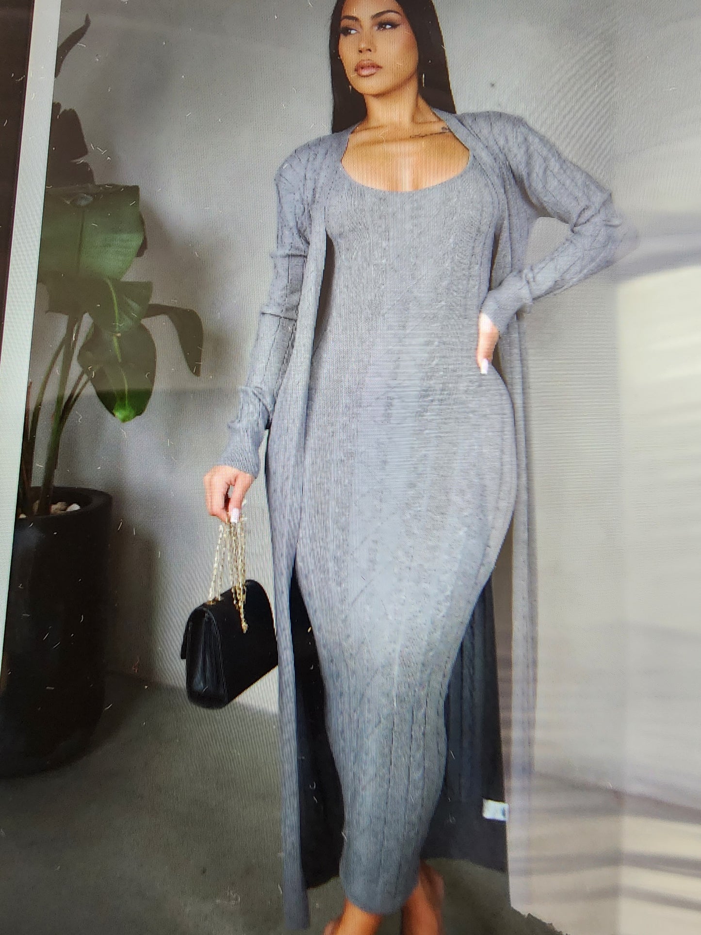 Grey 2 pc Set