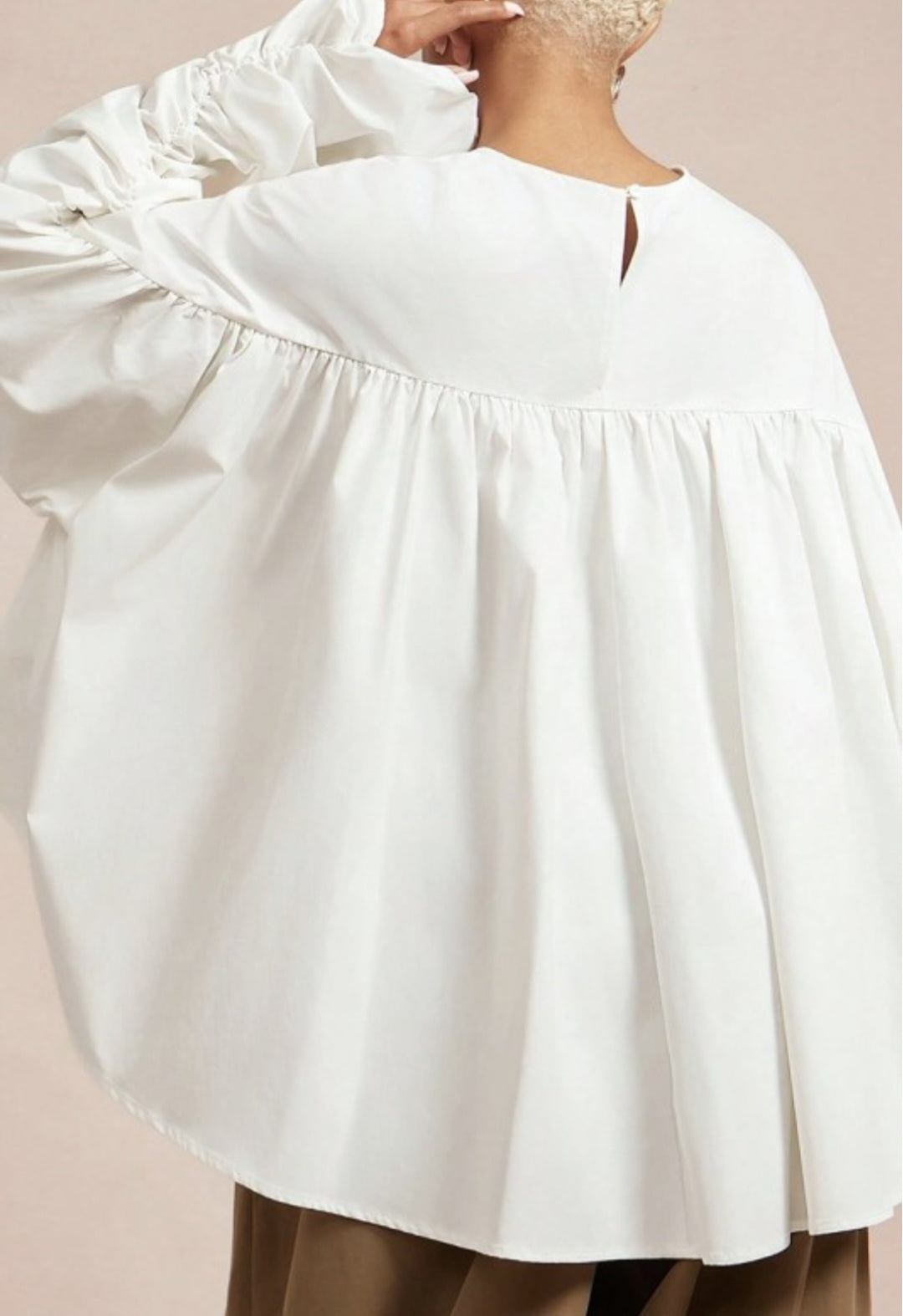 Hi Low Ruffle Top