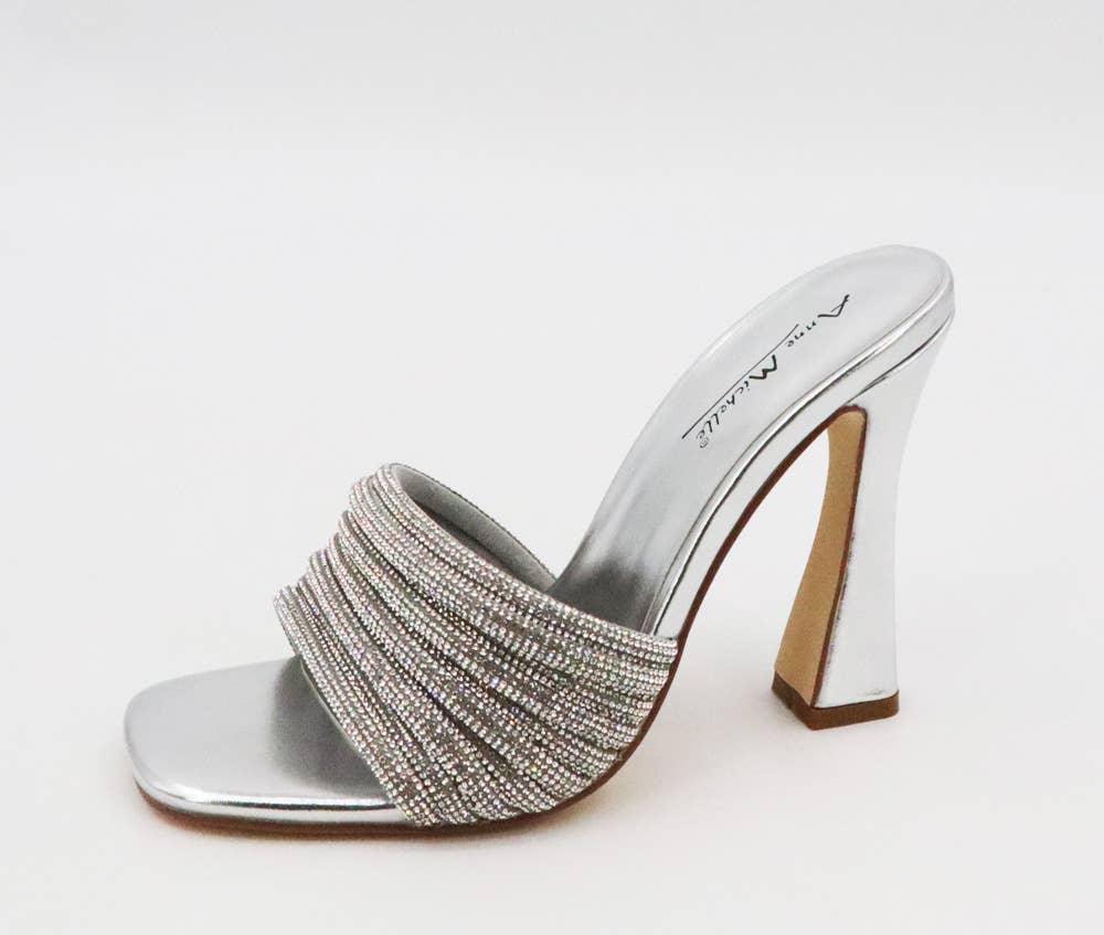 Rhinestone  Band Sandals