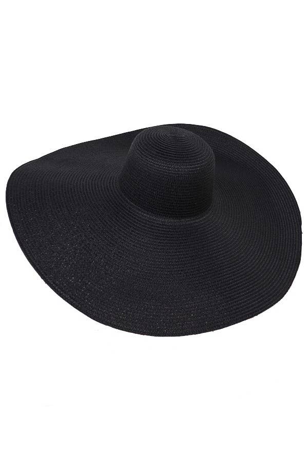 Extra Wide Floppy Glossy Sun Hat