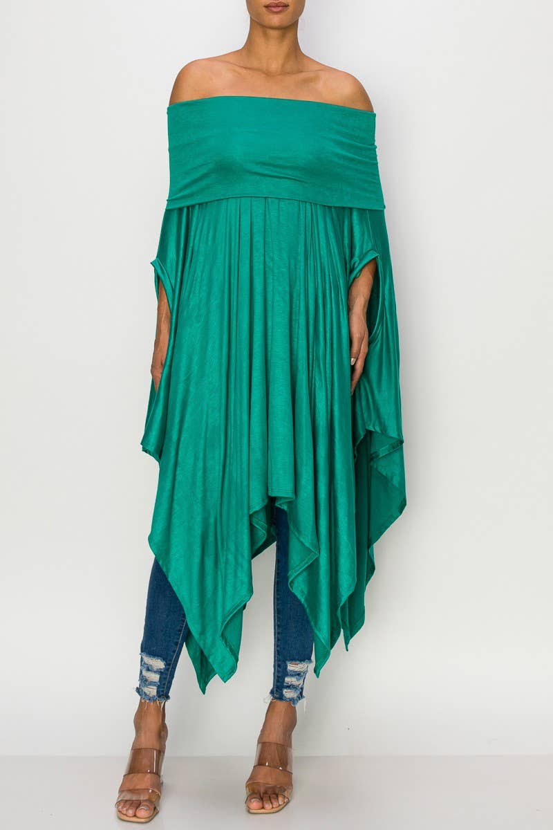 OFF SHOULDER DRESS/SHIRT