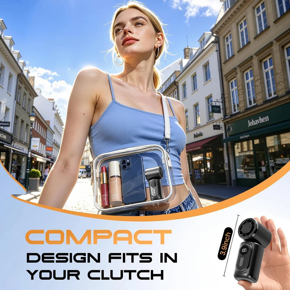 Portable Turbo Clip On Fan