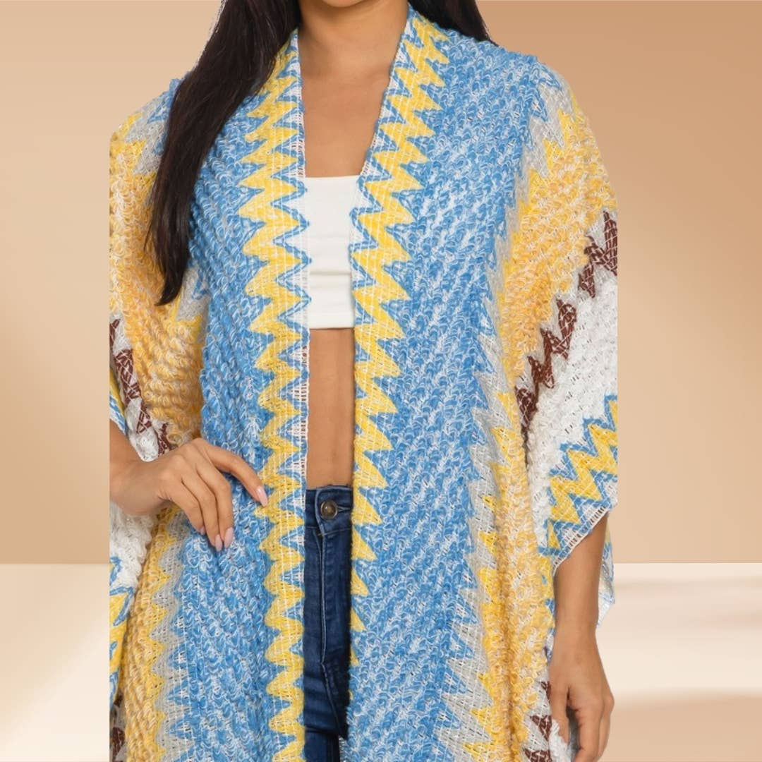 Knit Kimono Oversize Cardigan Boho