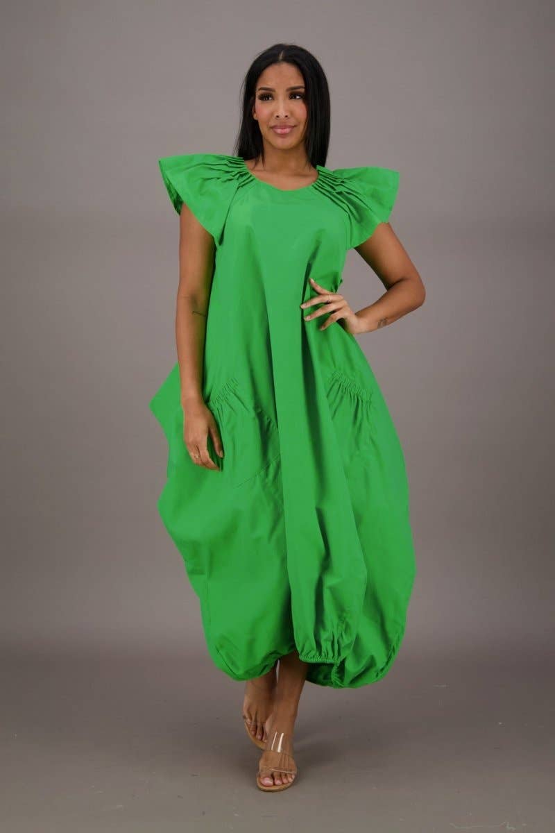 Product Name: Flowing Grace Bubble Dress AD-25061