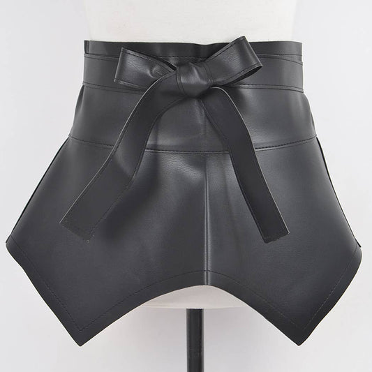 Faux Leather Plus Size Skirt Belt