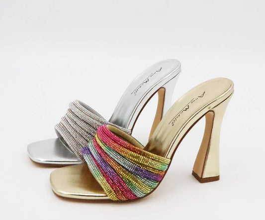 Rhinestone  Band Sandals