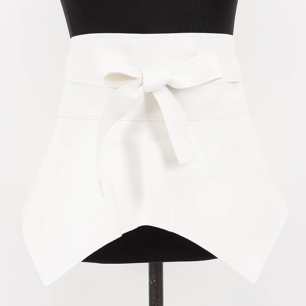 Faux Leather Plus Size Skirt Belt