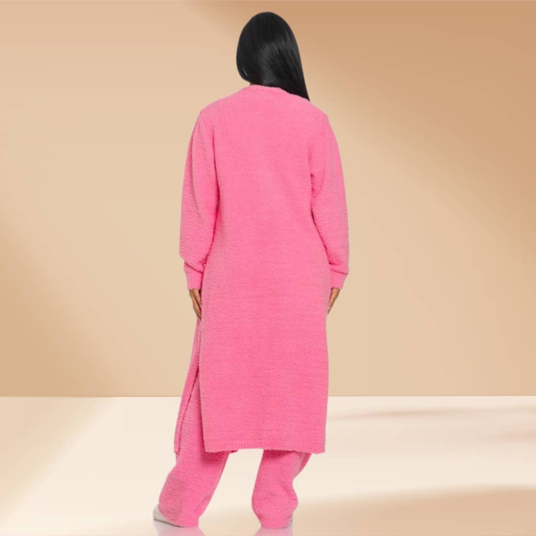 3 piece set Cozy Lounge Set Teddy Like Skim