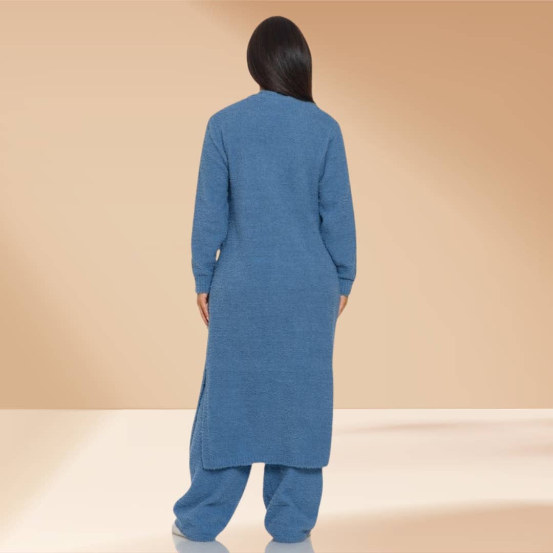 3 piece set Cozy Lounge Set Teddy Like Skim