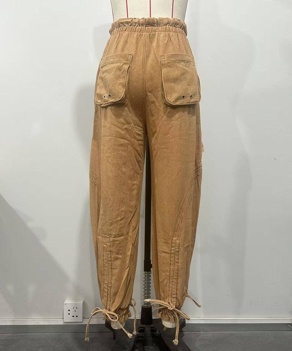 LOOSE JEANS DRAWSTRING