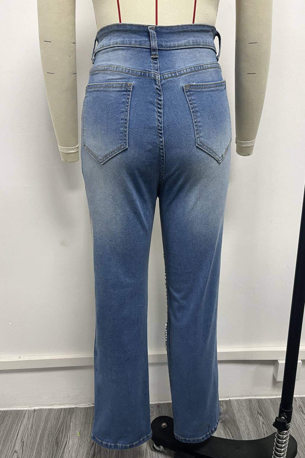 WOMEN FASHION CASUAL DENIM PANTS