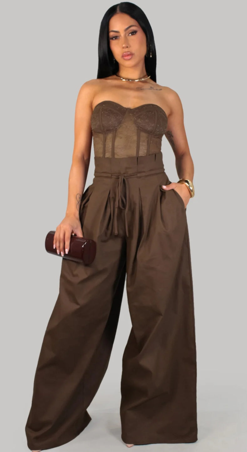 Corset Sexy Lace Jumpsuit