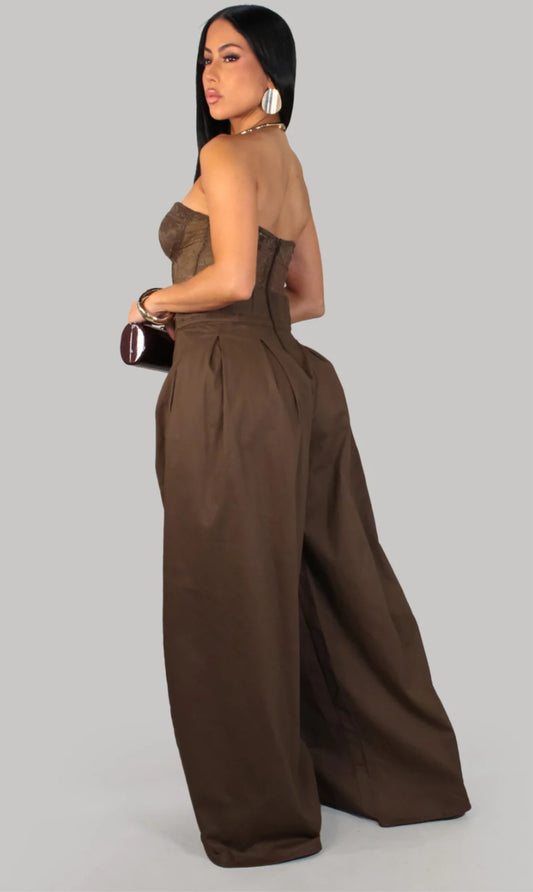 Corset Sexy Lace Jumpsuit