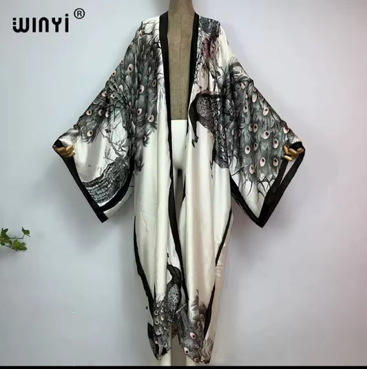 Kimono Black and Pink