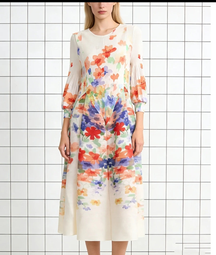 Floral Bounce Dress