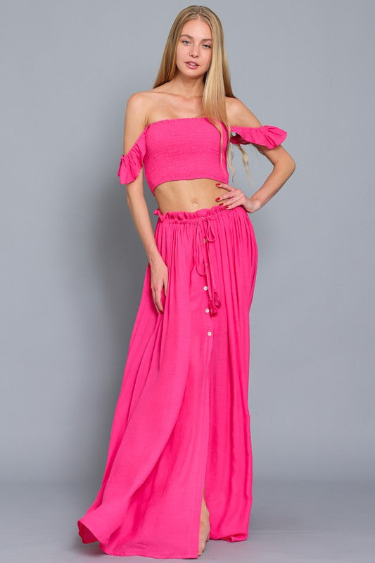 Pink 2pc summer