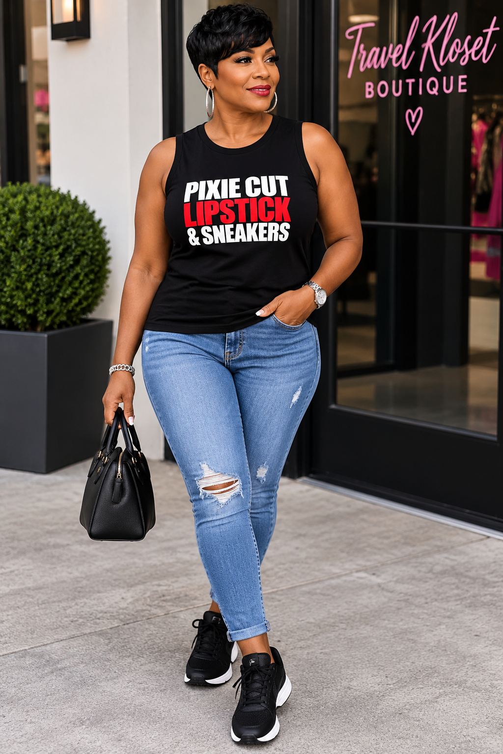 Pixie Cut Tshirt