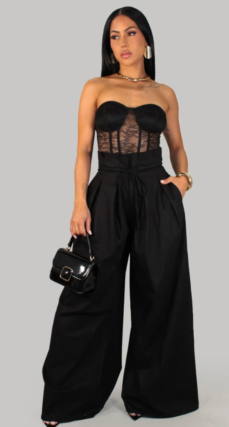 Corset Sexy Lace Jumpsuit