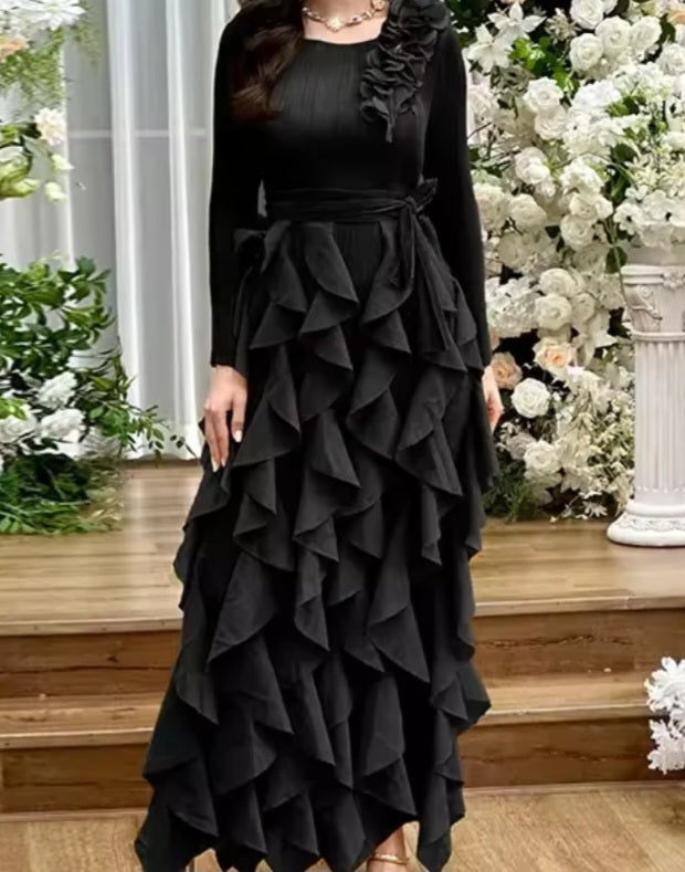 Total Ruffle Movement Dress
